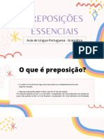 Preposições Essenciais