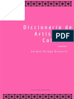 Diccionario de Artistas en Colombia Carmen Ortega Ricaute