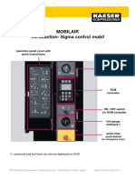 Mobilair Introduction-Sigma Control Mobil: Operation Panel Cover With Quick Instructions