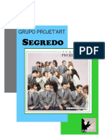 Grupo Projetart - Segredo - Partituras