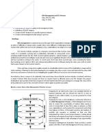 Risk Management and It's Process: Efore A Crisis AVE A ISK Anagement Rocess IN Place