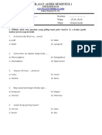 PAS Bahasa Sunda Kelas 4 SD