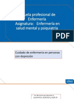 Escuela Profesional de Enfermería Asignatura: Enfermería en Salud Mental y Psiquiatría