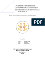 Toaz - Info Laporan Praktikum Farmakokinetik Penetapa Parameter Farmakokinetik Obat Setelah PR