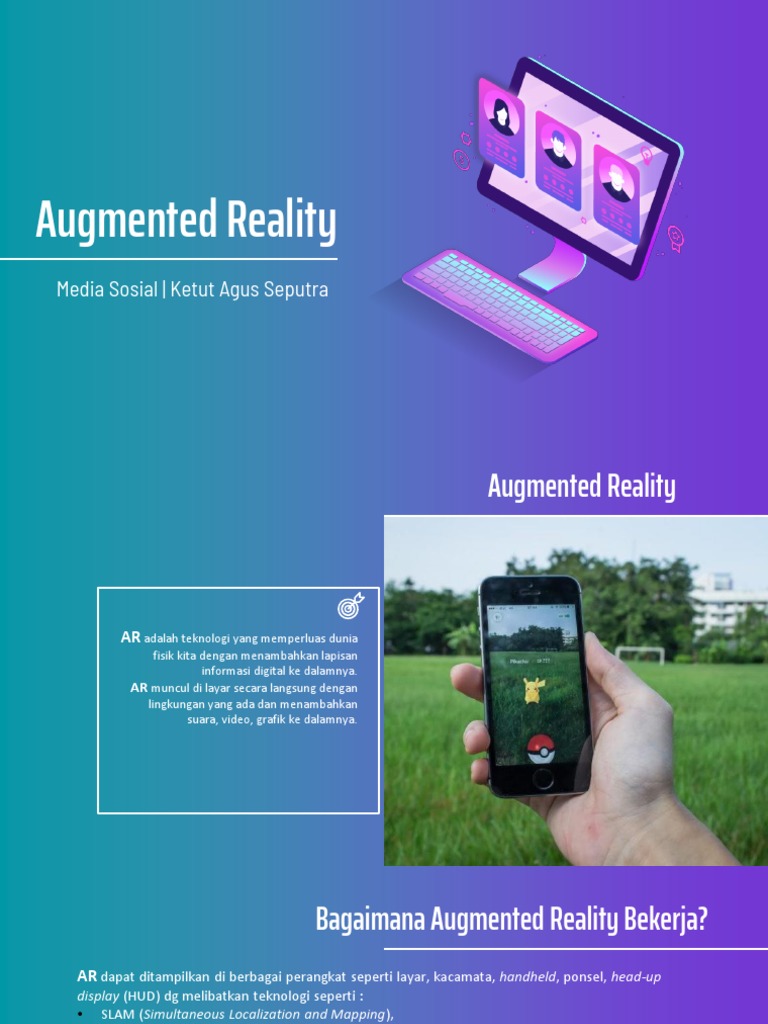 Memahami Augmented Reality dan Aplikasinya | PDF