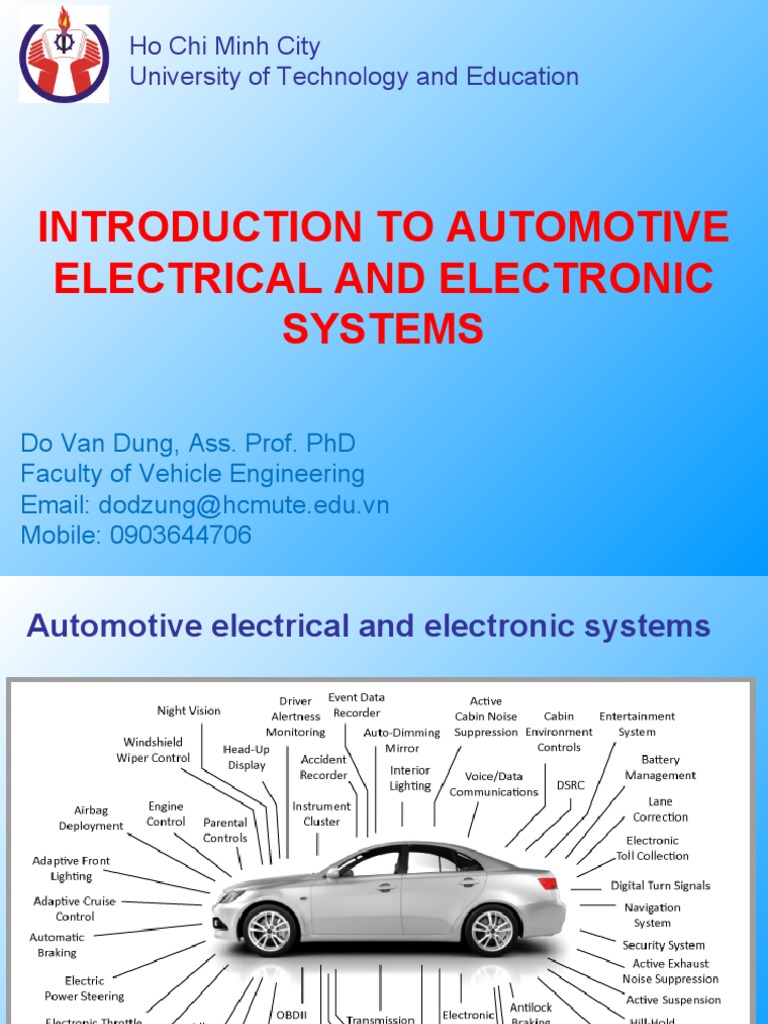 Introduction To Automotive Electrical and Electronic Systems PDF