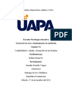 Tarea 6 Teoria de Los Tests y Fundamentos de Medicion