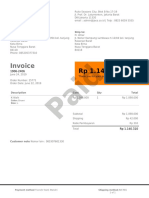 Invoice: Invoice To Ship To