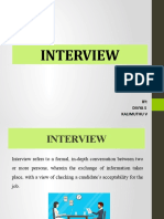Interview Types and Tips