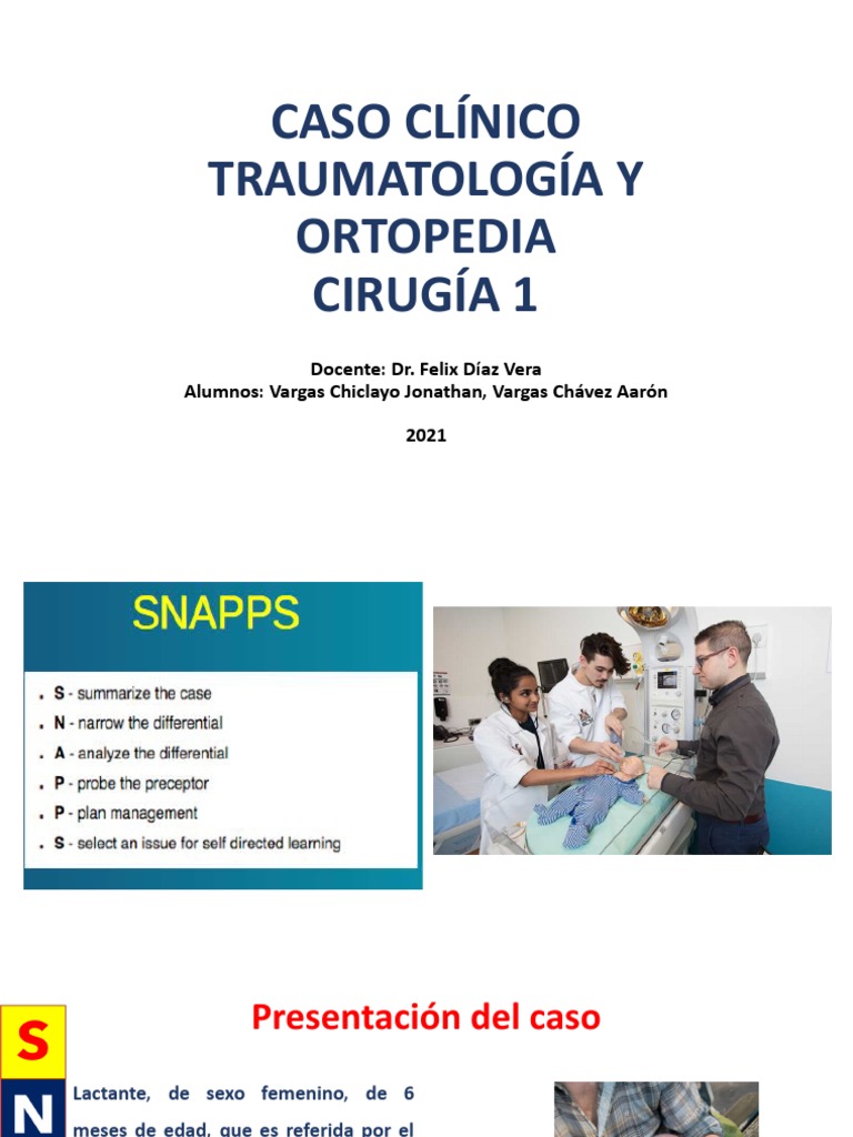 Caso Snapps Traumato | PDF | Medicina CLINICA | Especialidades Medicas
