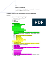 Subir Tema y Subtemas de Investigación