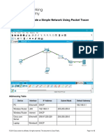 Packet Tracer - Create a Simple Network Using Packet Tracer (2)