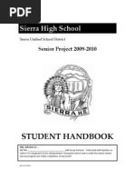 Download Senior Project Booklet Revisedx 9-27-20091 by Ashley Burhans SN54514712 doc pdf