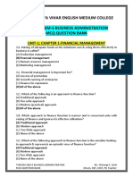 Tybcom Sem-5 - Ba - MCQ Question Bank