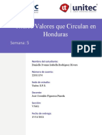 Tarea 5.1 Títulos Valores en Honduras
