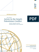 Actors in The Israeli-Palestinian Conflict: SWP Research Paper