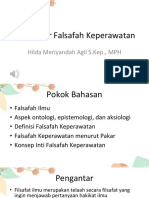 Pengantar Falsafah Keperawatan