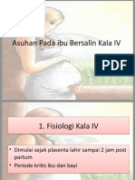 Asuhan Pada Ibu Bersalin Kala IV