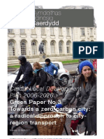 Cardiff Civic Society - Green Paper - A Radical Approach To City-Region Transport
