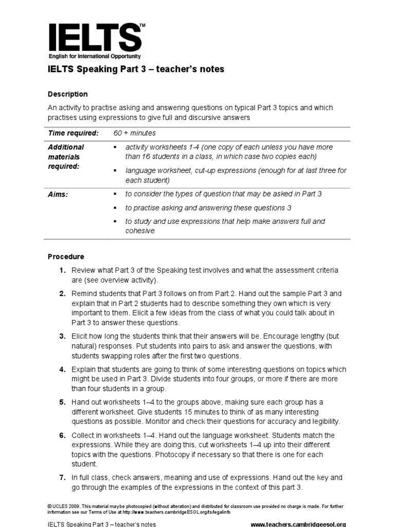IELTS Speaking Part 3 | PDF | Question | Advertising