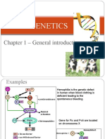 Genetics: Chapter 1 - General Introductions