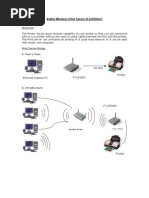 How To Configure The Belkin Wireless Print Server