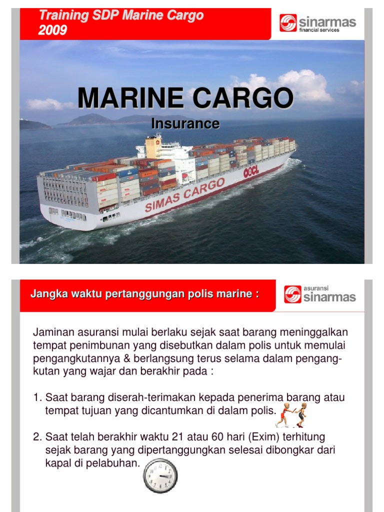 Marine Cargo Insurance Coverage Explained PDF