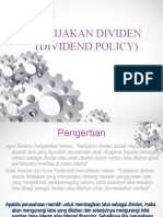 KEBIJAKAN DIVIDEN