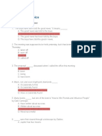 Soal Passive Voice: A. Choose The Best Answer