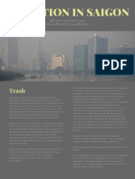 Pollution in Saigon: Trash