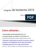 Reglas de Incoterms 2010