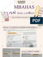 Pembahasan Soal Latihan Akhir Tema 4 Subtema 1