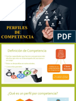 Perfil de Competencias - Psicologia Organizacional