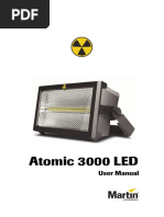 Atomic 3000 LED: User Manual