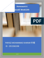 1911562106 - PARVEZ MOHAMMAD SHARIAR 朴维 - HW-6 , 12 week