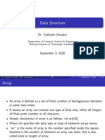 Data Structure: Dr. Subhash Chandra