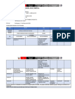 Planificador - Semanal - Informe - Docente - Secundaria - 2020