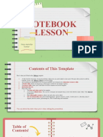 Notebook Lesson _ by Slidesgo
