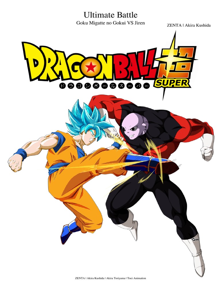 Ultimate Battle Goku Vs Jiren Dragon Ball Super Piano PDF