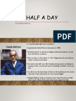 Mahfouz's Half a Day