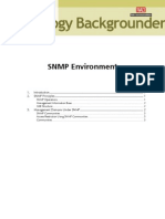 SNMP Environment Overview