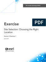 Exercise: Site Selection: Choosing The Right Location