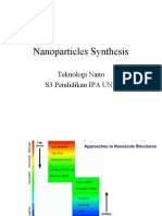 Nanoparticles Synthesis: Teknologi Nano S3 Pendidikan IPA UNS