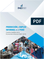 Libro Produccion y Empleo Informal en Peru 2007 2018