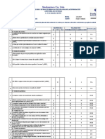 Cuestionario de control interno de TI de Studyserteco Cía. Ltda. (31/12/2019