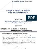 Chapter 18. Calculus of Variation and Dynamic Programming: Min Soo KIM