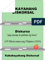 Kakayahang Diskorsal