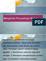 Mengelola Perusahaan Bisnis