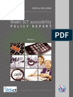 Model ICT Accessibility Policy Report Final Accessible