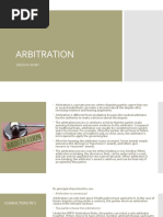 Arbitration: Sredha Baby